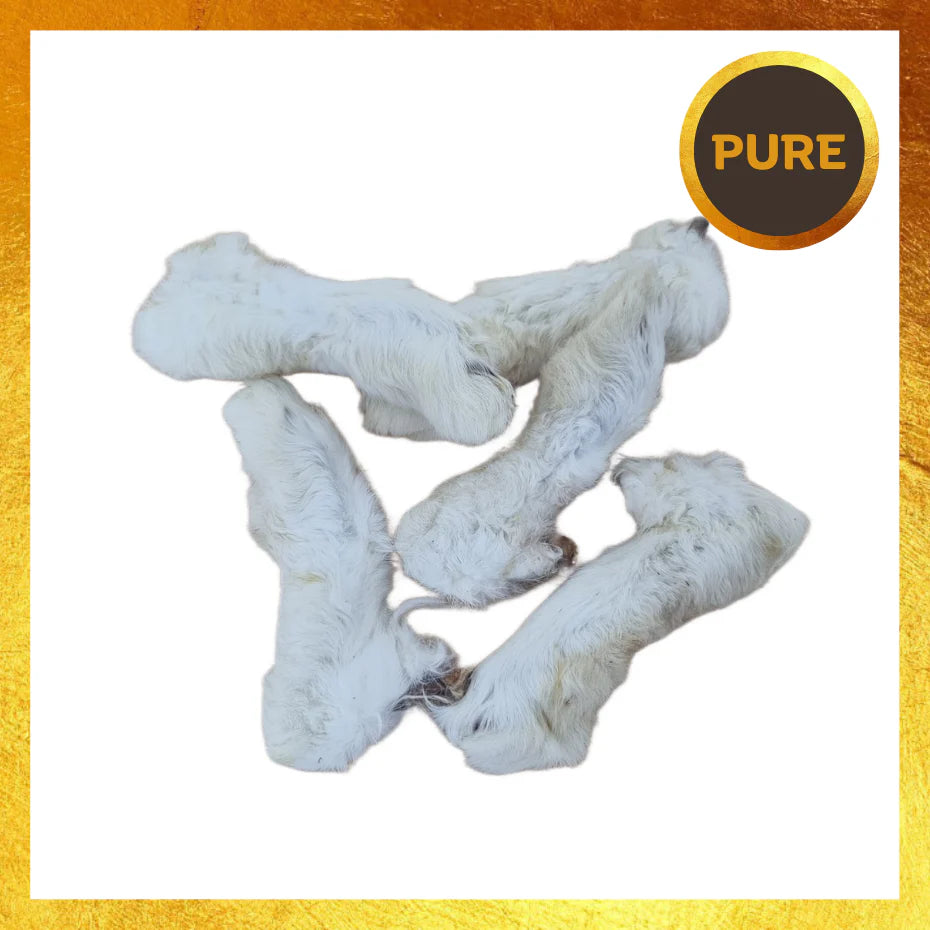 Furry Rabbit Feet-Pure-Treat Chew