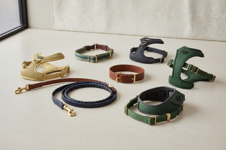 Leads, Collars & Harnesses