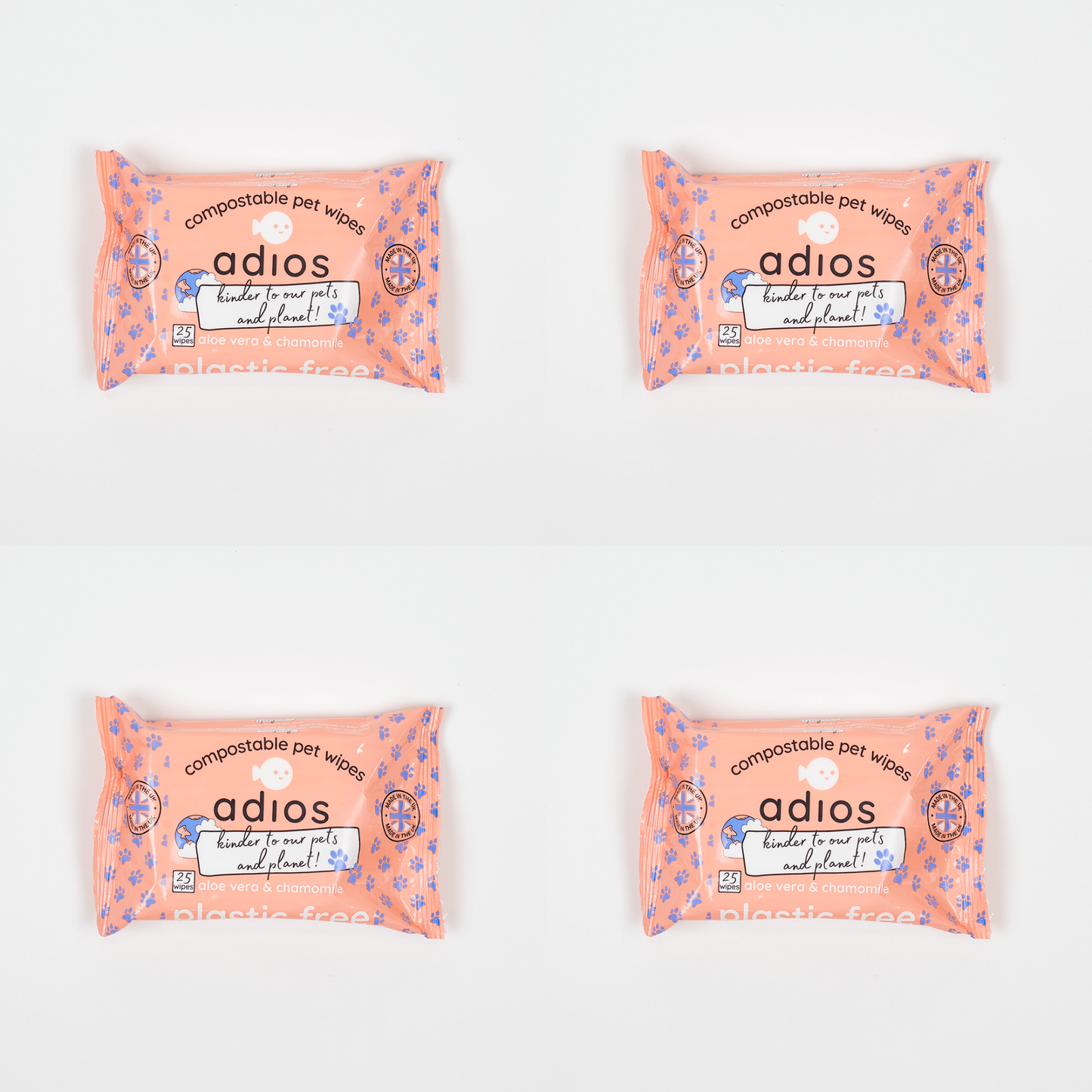 🌱 Compostable Pet Wipes 🐶🐾