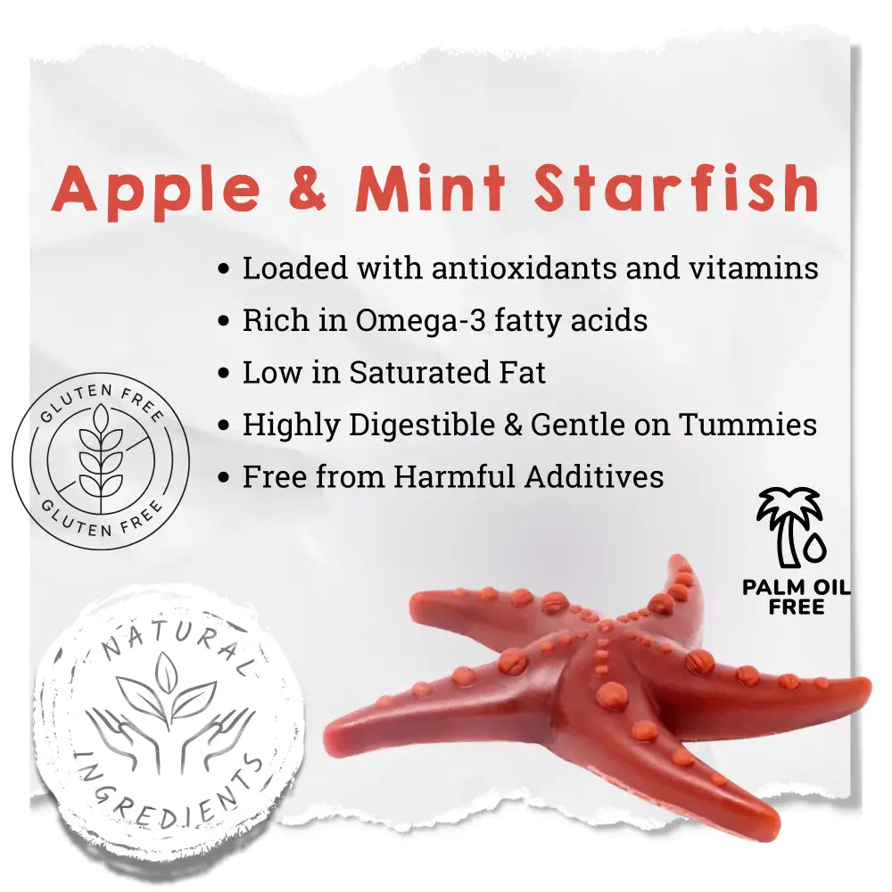 Apple & Mint Starfish Chew