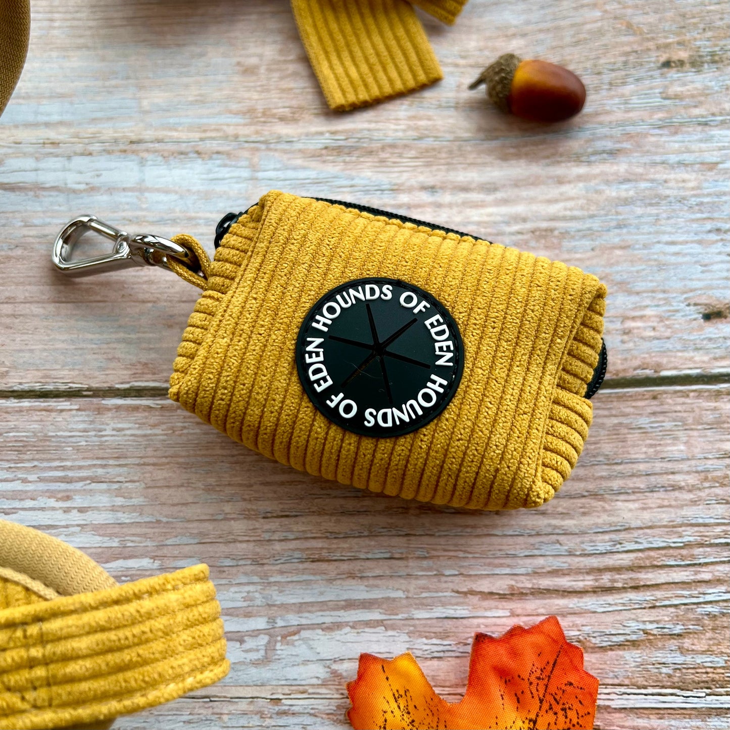 Mustard Yellow Corduroy Collar