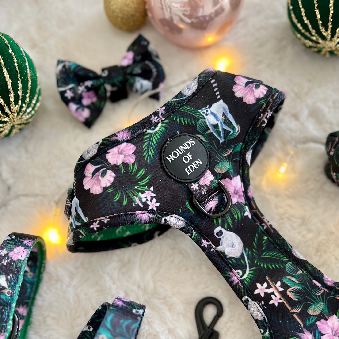 Midnight Madagascar Design Dog Collar