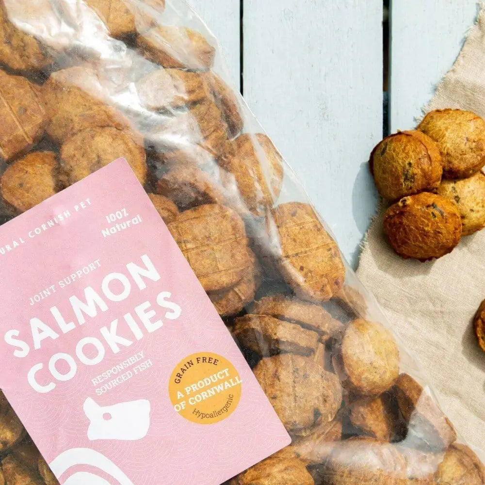 Natural Cornish Salmon & Potato Cookies Treats